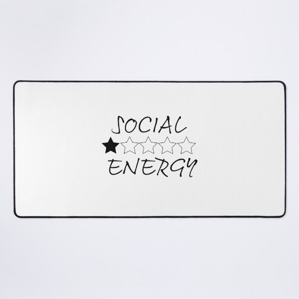 Item preview, my low social energy battery for shy introverts anti social  designed and sold by Karisdesignss.