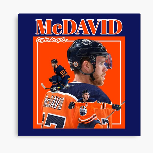  Connor McDavid Edmonton Oilers #97 Kids Orange Name