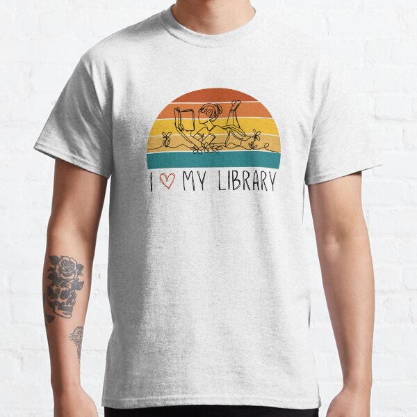 I Heart My Library Classic T-Shirt