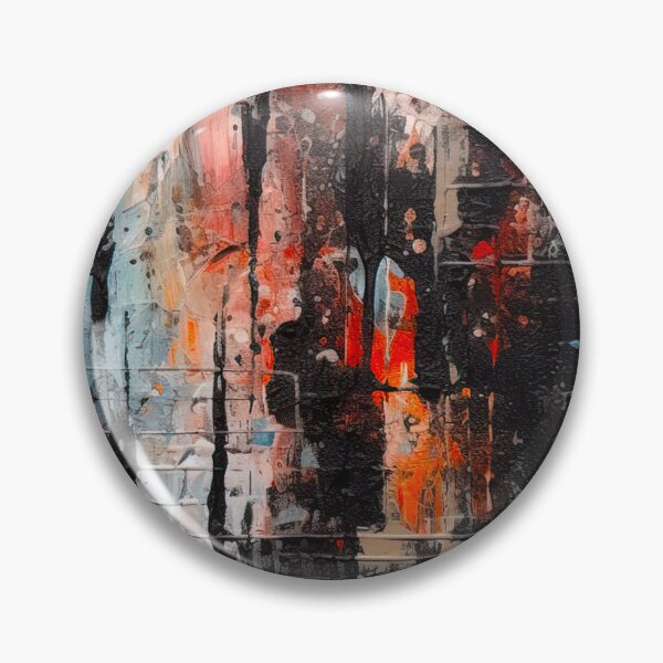 Item preview, Abstract art, lyrical abstraction, yellow, golden, black, environment with elegance, serenity and harmony designed and sold by ZibilinoArt.