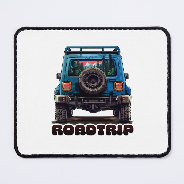 Item preview, Jimny Forest Roadtrip Brisk Blue designed and sold by stoicjimny.