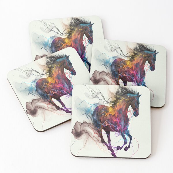 Item preview, Horse in Abstract Ink designed and sold by KingExpressions.