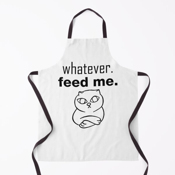 Item preview, Disinterested Cat Whatever. Feed Me. funny cat Black Text Style 1 designed and sold by Darcy777.