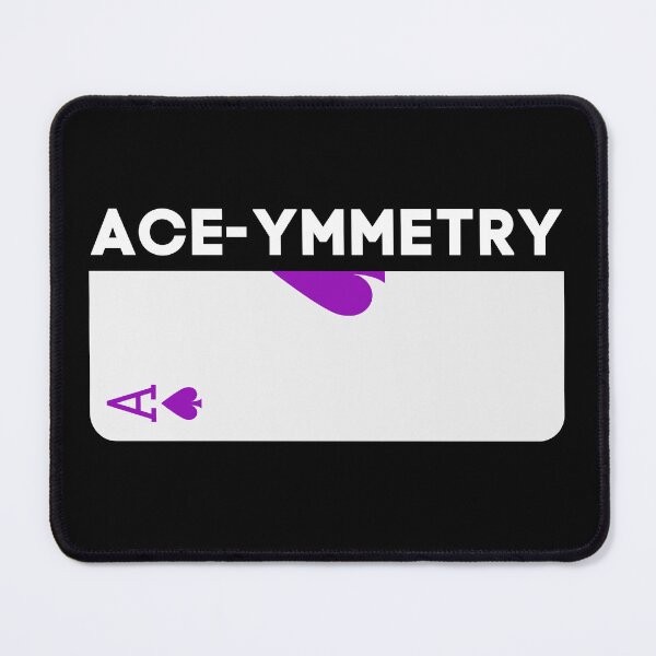 Item preview, Ace-ymmetry. Asexual Pride designed and sold by Subtle Pride Shop.