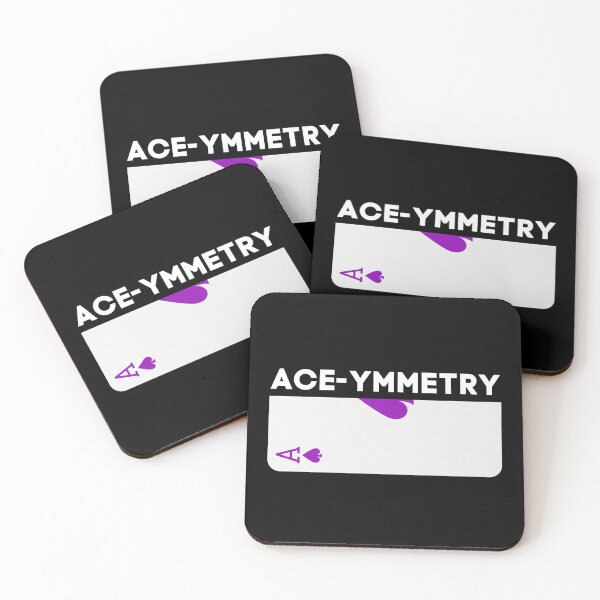 Item preview, Ace-ymmetry. Asexual Pride designed and sold by Subtle Pride Shop.