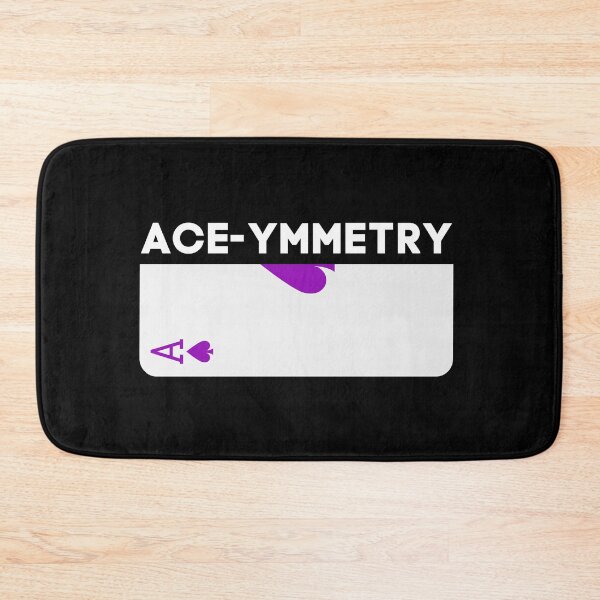 Item preview, Ace-ymmetry. Asexual Pride designed and sold by Subtle Pride Shop.