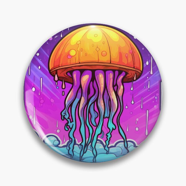 Item preview, Electric Jellyfish designed and sold by Artwyz.