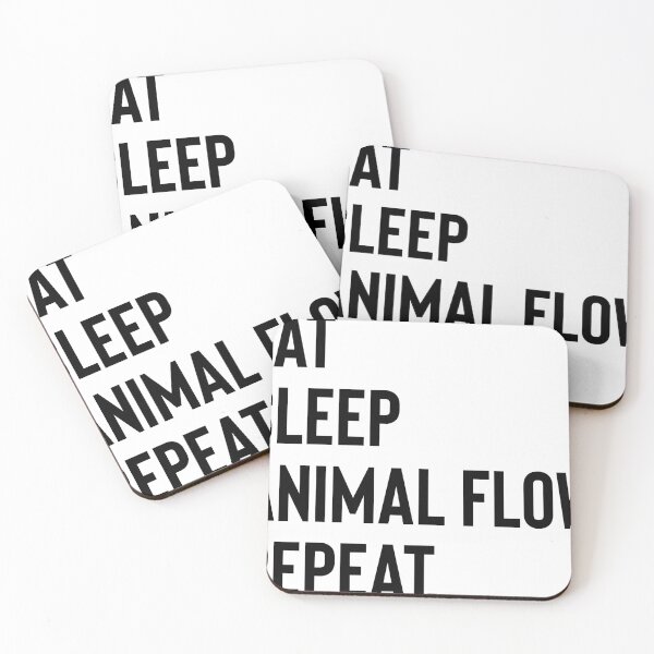 Item preview, Eat, Sleep, Animal Flow, Repeat designed and sold by BYNDART.