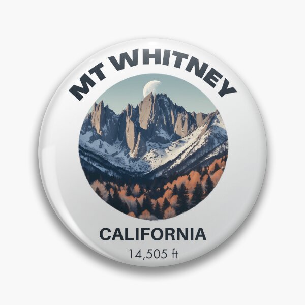 Item preview, MT Whitney Mount Whitney Summit Peak California PCT Pacific Crest Trail Outdoor Adventure Hiking Sierra Nevada Shirts Souvenir Sweatshirt designed and sold by Lumiawaves.
