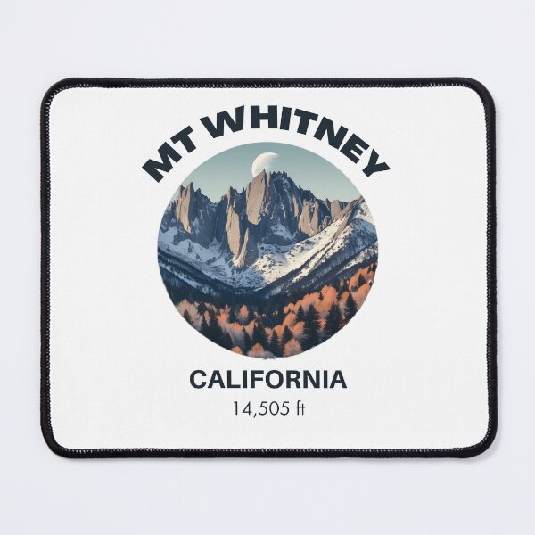 Item preview, MT Whitney Mount Whitney Summit Peak California PCT Pacific Crest Trail Outdoor Adventure Hiking Sierra Nevada Shirts Souvenir Sweatshirt designed and sold by Lumiawaves.