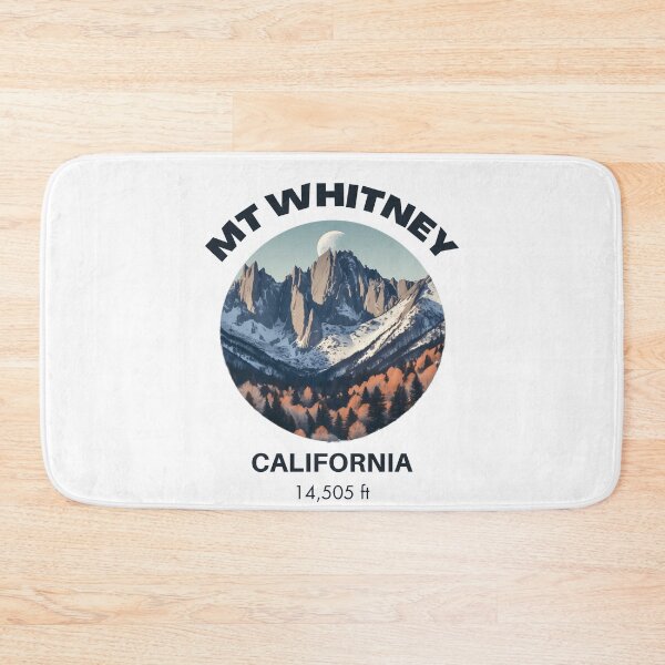Item preview, MT Whitney Mount Whitney Summit Peak California PCT Pacific Crest Trail Outdoor Adventure Hiking Sierra Nevada Shirts Souvenir Sweatshirt designed and sold by Lumiawaves.
