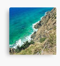 Byron Bay crystal waters Canvas Print
