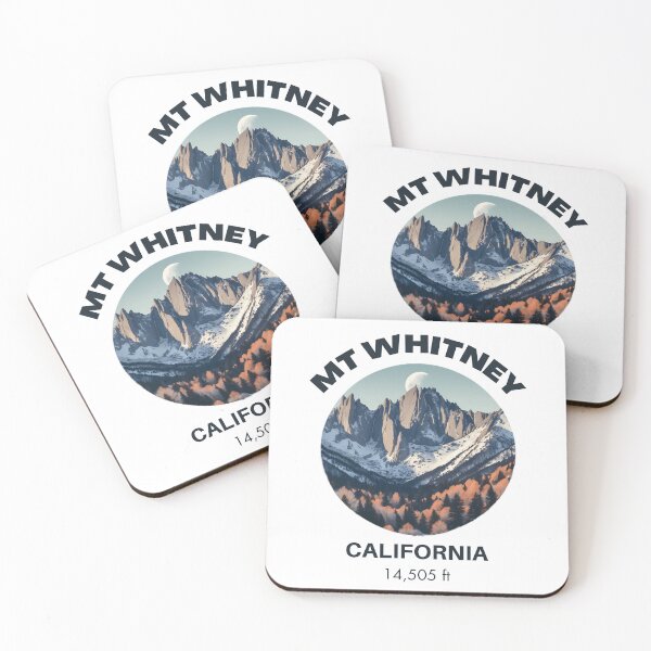 Item preview, MT Whitney Mount Whitney Summit Peak California PCT Pacific Crest Trail Outdoor Adventure Hiking Sierra Nevada Shirts Souvenir Sweatshirt designed and sold by Lumiawaves.