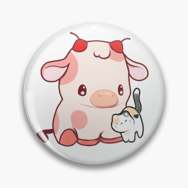 Blueberry Cow Hard Enamel Pin Cute Pin Kawaii Pin Kawaii Accessory cute  Lapel Pin Cute Badge 