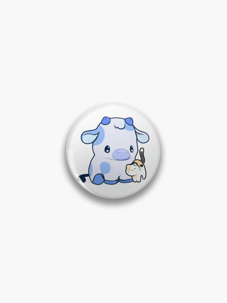 Blueberry Cow Hard Enamel Pin Cute Pin Kawaii Pin Kawaii Accessory cute  Lapel Pin Cute Badge 