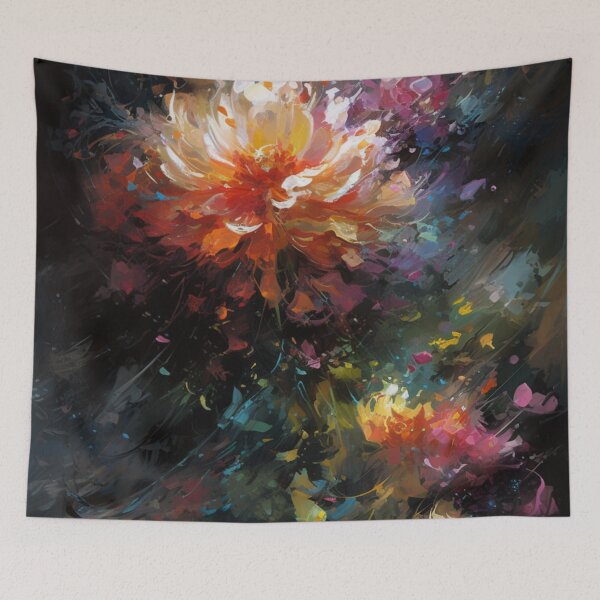 Item preview, A digital flower art hd wallpaper designed and sold by aiphotosart.