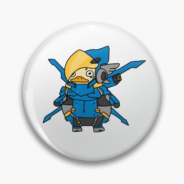 Item preview, Pharah as a Duck designed and sold by sillymiya.