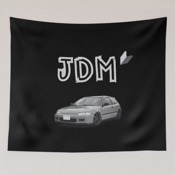 Item preview, Honda Civic Si Hatch Retro JDM Design designed and sold by Trevor1984.
