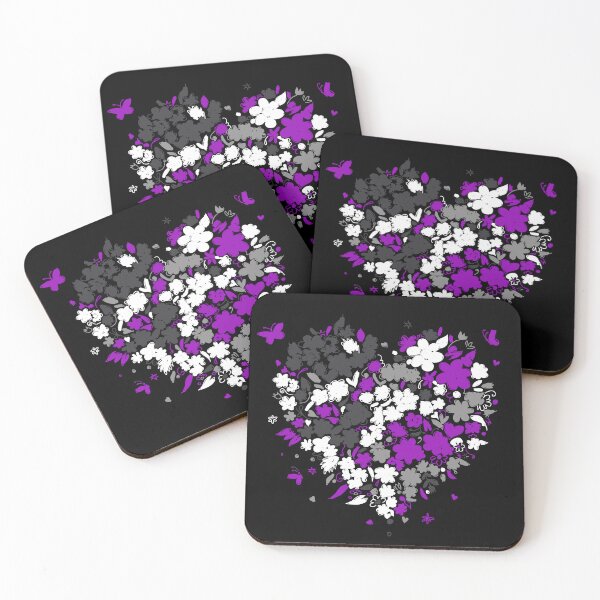 Item preview, Valentines Day Ace Hearts. Asexual Pride designed and sold by Subtle Pride Shop.