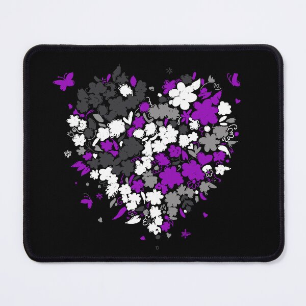 Artikelvorschau, Valentines Day Ace Hearts. Asexual Pride entworfen und verkauft von Subtle Pride Shop.