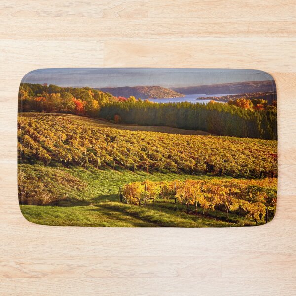 Item preview, Autumn in the Vineyard - Finger Lakes, NY designed and sold by Kathy Weaver.