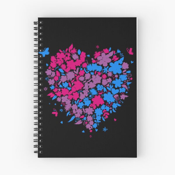 Item preview, Valentines Day Bi Hearts. Bisexual Pride designed and sold by Subtle Pride Shop.