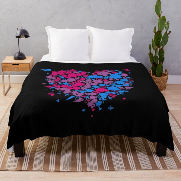 Item preview, Valentines Day Bi Hearts. Bisexual Pride designed and sold by Subtle Pride Shop.