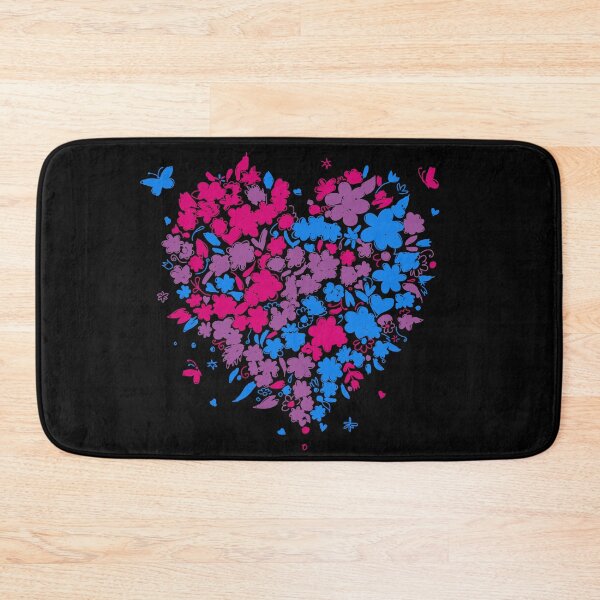 Item preview, Valentines Day Bi Hearts. Bisexual Pride designed and sold by Subtle Pride Shop.