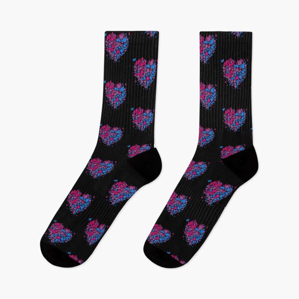 Item preview, Valentines Day Bi Hearts. Bisexual Pride designed and sold by Subtle Pride Shop.