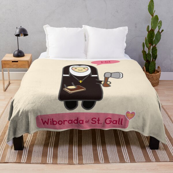 Item preview, Hermit Friends: Wiborada of Saint Gall designed and sold by Venturesome Victrix.