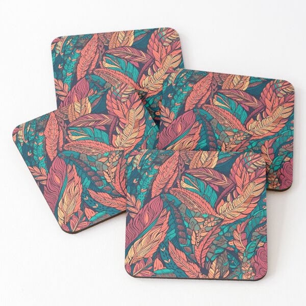 Item preview, Vibrant Leaves in Sumptuous Colors designed and sold by Casanova Originals.