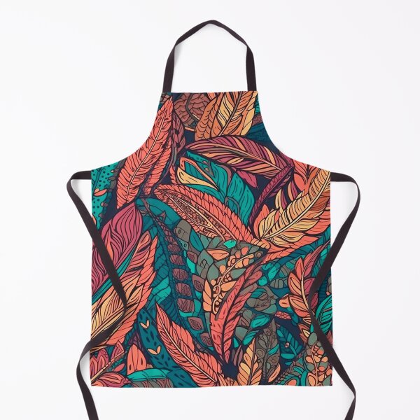 Item preview, Vibrant Leaves in Sumptuous Colors designed and sold by Casanova Originals.