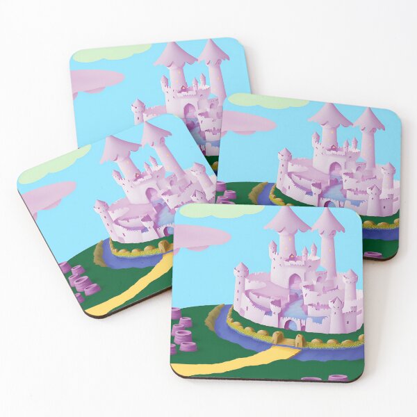 Item preview, Pink Fairy Castle w/ Moat 1 designed and sold by RADRussell.