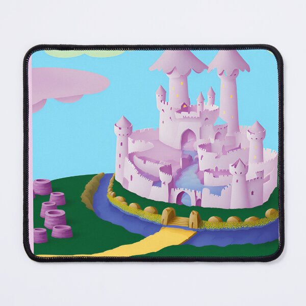 Item preview, Pink Fairy Castle w/ Moat 1 designed and sold by RADRussell.