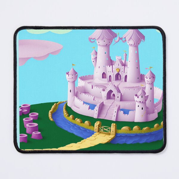 Item preview, Pink Fairy Castle w/ Moat 2 designed and sold by RADRussell.