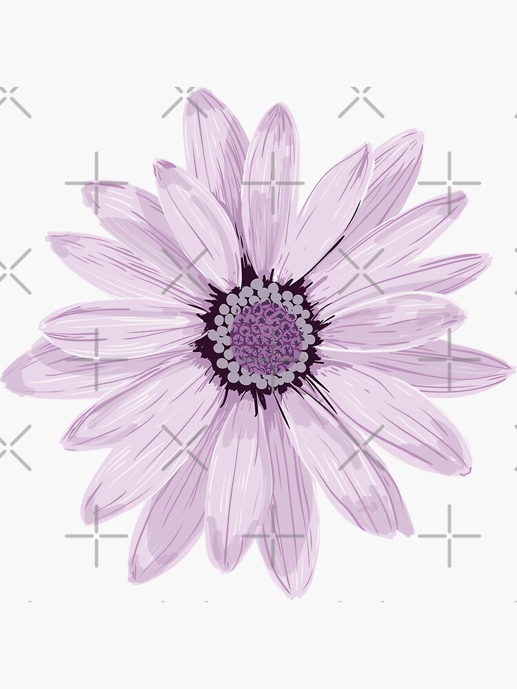 Purple Daisy by Zipzadoo
