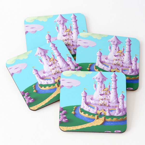 Item preview, Pink Fairy Castle w/ Moat 4 designed and sold by RADRussell.
