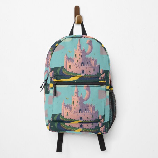Item preview, Pink Fairy Castle w/ Moat 5 designed and sold by RADRussell.