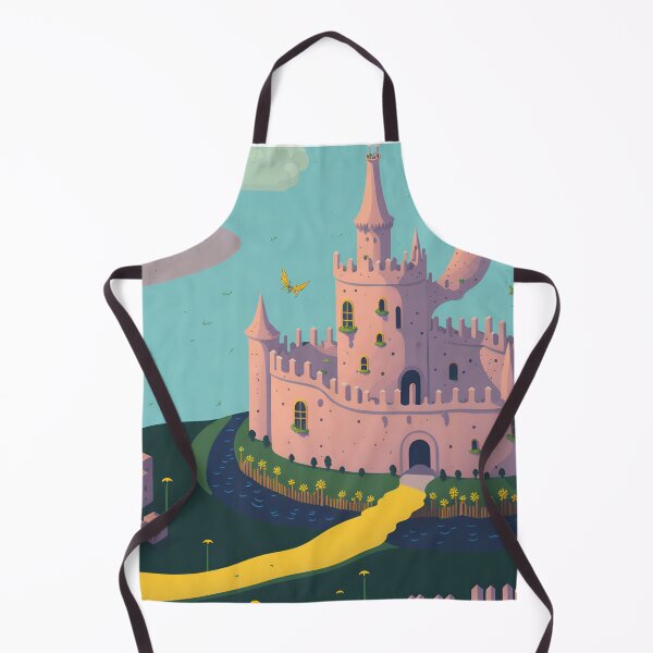 Item preview, Pink Fairy Castle w/ Moat 5 designed and sold by RADRussell.