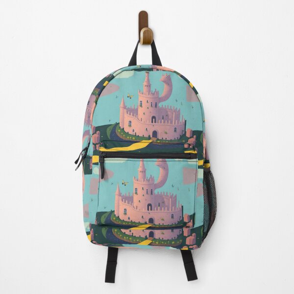Item preview, Pink Fairy Castle w/ Moat 6 designed and sold by RADRussell.