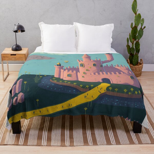 Item preview, Pink Fairy Castle w/ Moat 7 designed and sold by RADRussell.