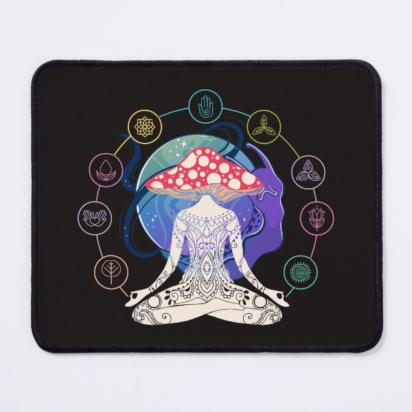 Item preview, Meditating cottagecore Mushroom Design designed and sold by Nanba3.