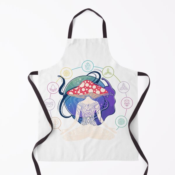 Item preview, Meditating cottagecore Mushroom Design designed and sold by Nanba3.