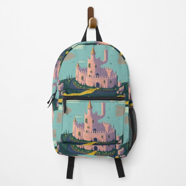 Item preview, Pink Fairy Castle w/ Moat 8 designed and sold by RADRussell.