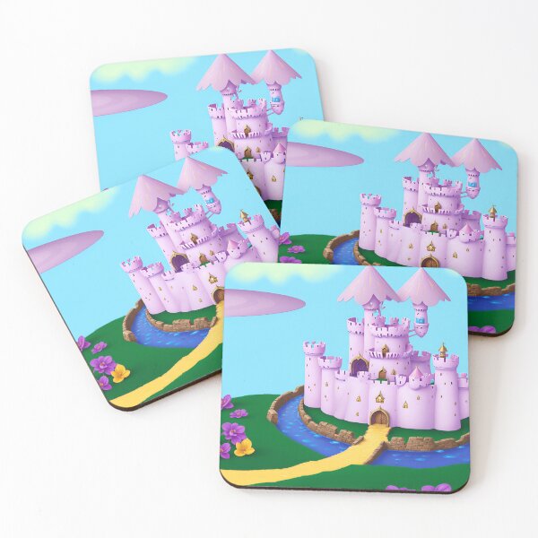 Item preview, Pink Fairy Castle w/ Moat 9 designed and sold by RADRussell.