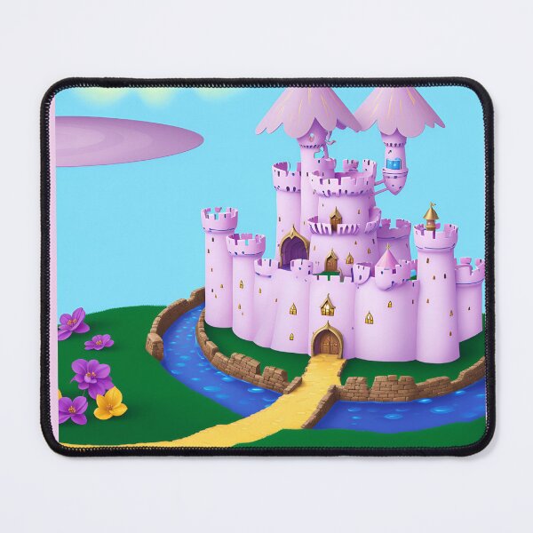 Item preview, Pink Fairy Castle w/ Moat 9 designed and sold by RADRussell.