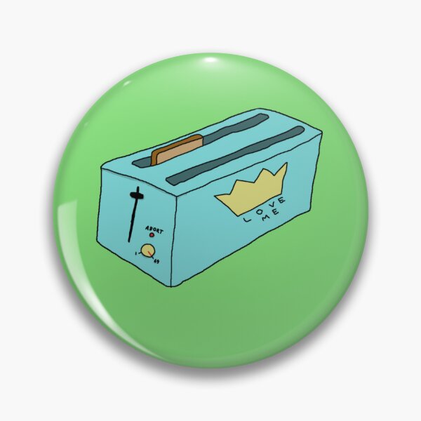 Item preview, Royal Robot Toaster Overlord designed and sold by greenbagtown.