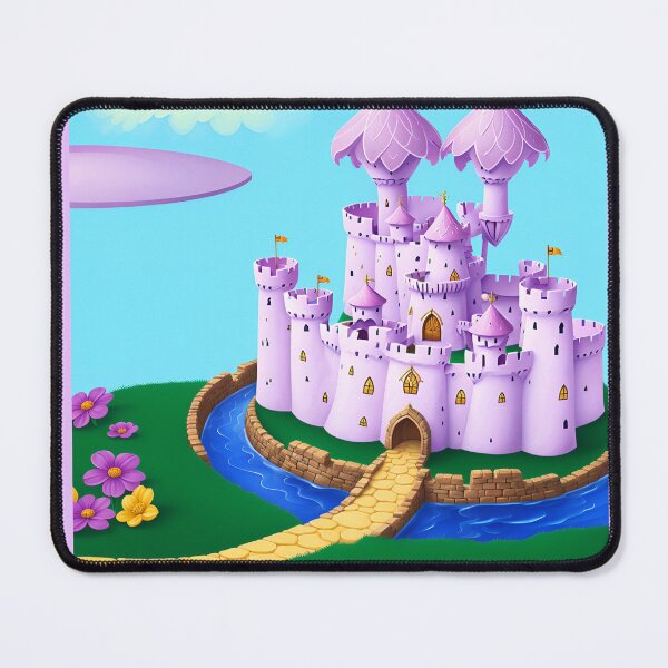 Item preview, Pink Fairy Castle w/ Moat 10 designed and sold by RADRussell.