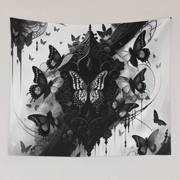 Item preview, Gothic Butterfly Filigree VI designed and sold by ~.