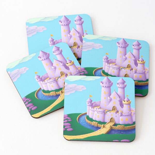 Item preview, Pink Fairy Castle w/ Moat 11 designed and sold by RADRussell.